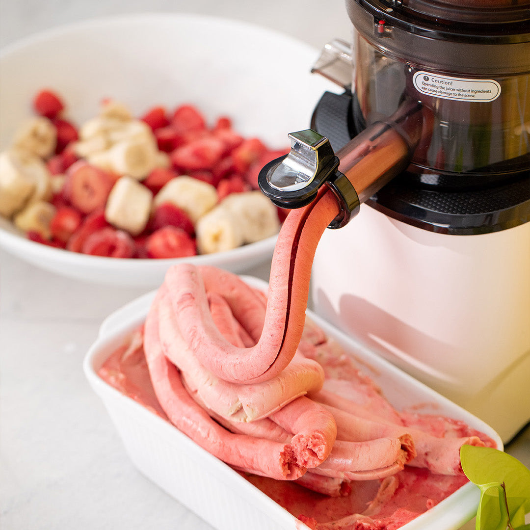 Strawberry Lemonade Sorbet