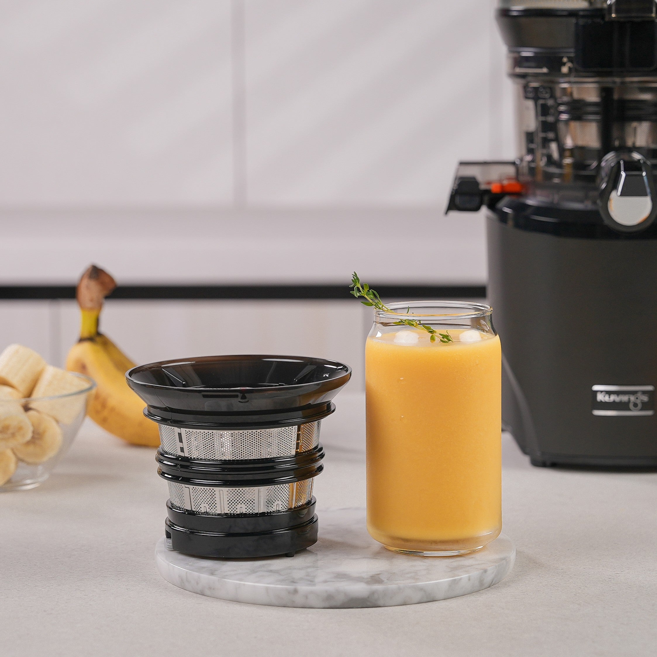 [3-in-1 AUTO10S]Smoothie Strainer: Mango Banana Smoothie